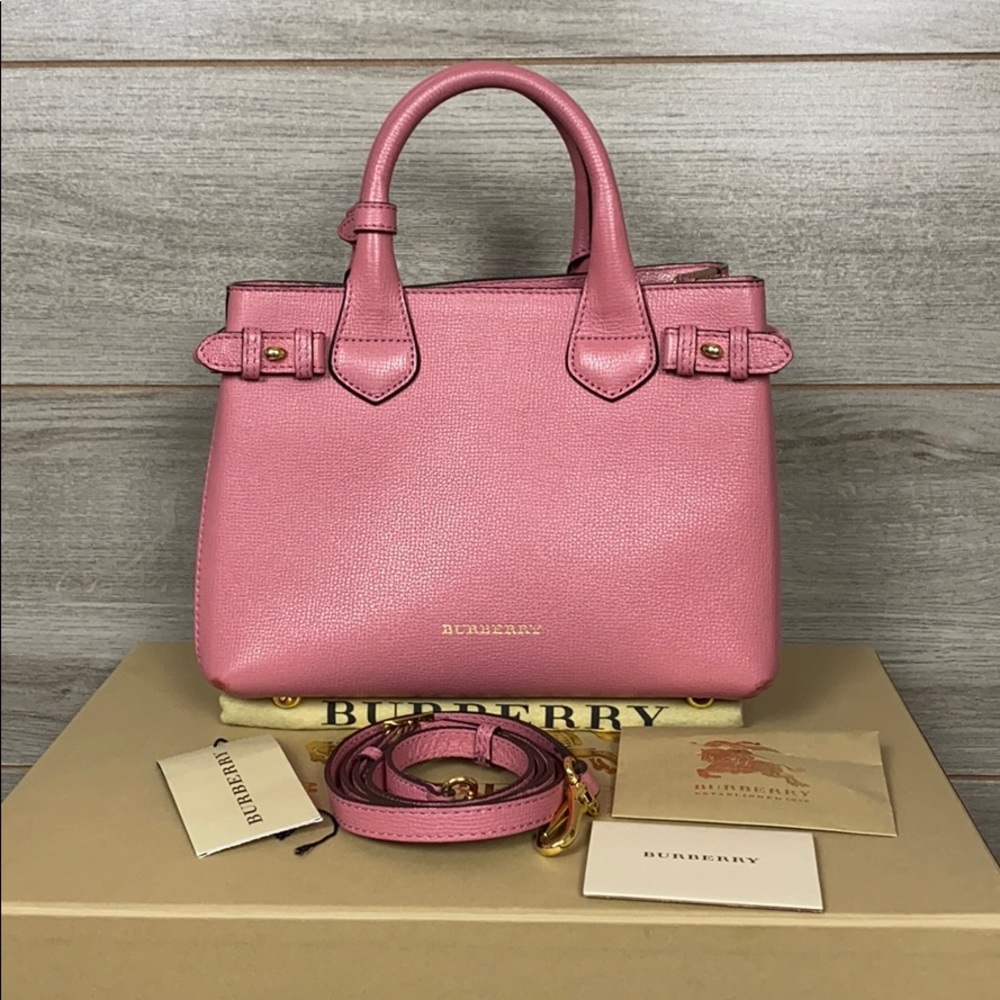 ❌SOLD ❌burberry banner small mauve pink